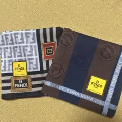 FENDI ハンカチ 2枚セット