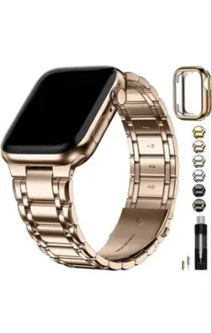 Fullmosa AppleWatchバンド45、44、42mm 保護ケース付き