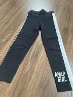 ANAP GIRL ブラック スリムフィットレギンス XS