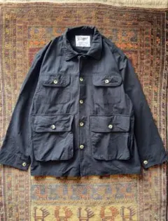 Willis & Geiger 黒 サファリ ブッシュジャケット Lサイズ