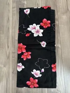 浴衣 レディース 大人 綿100％ 花火大会 お祭り 盆踊り 赤　黒　浴衣