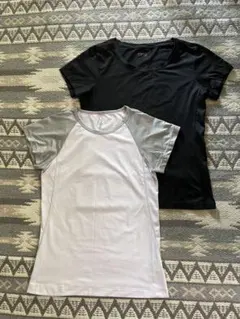 UNIQLOドライ機能付きTシャツ 2枚セット L・M