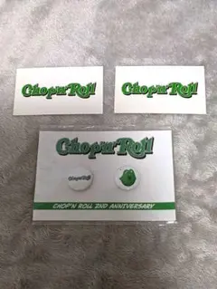 Chop'n' Roll(チョップンロール)　２周年記念　缶バッチ　新品のサムネイル