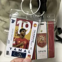ラミン・ヤマル スペイン代表 キーホルダー