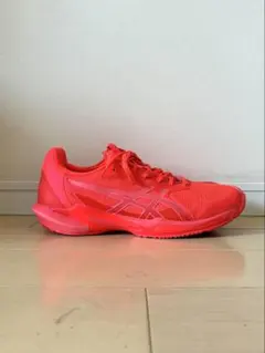 ASICS SOLUTION SPEED FF 3 テニスシューズ 蛍光レッド