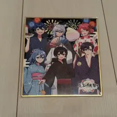 からぴち　真夏の桃祭り　集合色紙