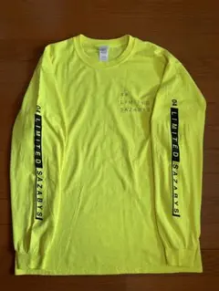 04 Limited Sazabys ロンT ネオンイエロー L