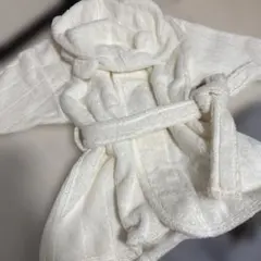 ジェラートピケ ベビーバスローブ フリーサイズ