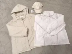 NICE CLAUP ジャンパー・ウインドパーカー・キャップ　３点セット