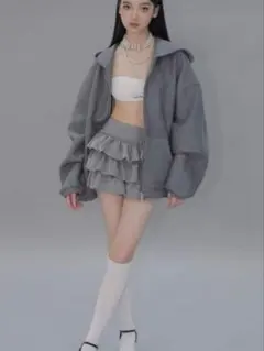 ボンディングスカート Bonding Skirt FICTION TOKYO - メルカリ