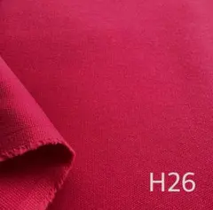 Z6【アウトレット品】生地 11号帆布 H26ルビーレッド 長さ1m幅1.45m