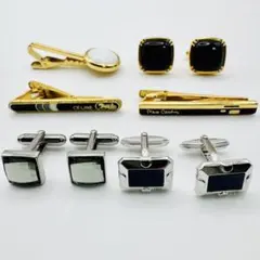 セリーヌ スワロフスキー カフス タイピン まとめ売り 豪華 ブランドセット