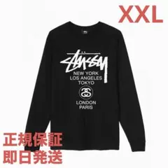❗️期間限定SALE❗️ワールド ツアー ロングTシャツ ブラック XXLサイズ