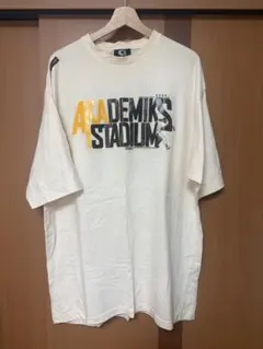 【希少XXL】アカデミクス akademiks 90s Tシャツ 2XL 生成りのサムネイル