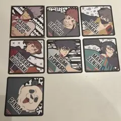 呪術廻戦 カフェ コースター カード
