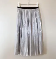 FENNEL ヤマダヤ スカート プリーツ ウエストゴム メタリック 9号