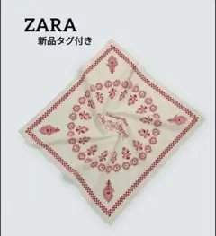 ZARA グラフィック幾何学模様バンダナ BTSのサムネイル