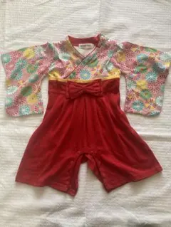 袴ロンパース　ひな祭りガーランド80㎝