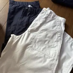 ユニクロUNIQLO イネス ベイカーパンツ2色セット　　64