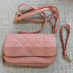 スヌーピー　ピンクショルダーバッグ