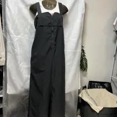 HK WORKS LONDON ビスチェ風ジャンパースカート グレー M