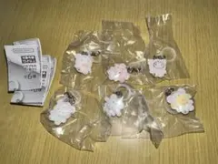 めじるしアクセサリー サンリオキャラクターズ ふわふわスノー コンプ ガチャ