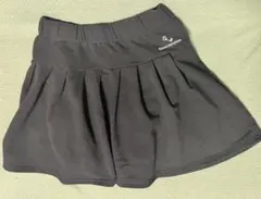 キスオンザグリーン　ゴルフウェア　スカート　インナーパンツ付　黒　サイズ2