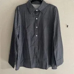 ストライプ 長袖シャツ Lサイズ
