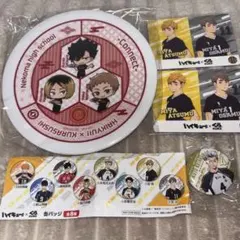 ハイキュー!! くら寿司 コラボ 缶バッジ 寿司皿シート カード セット売り