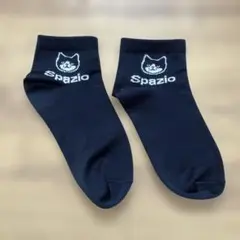 Spazio ソックス アンクル丈 ネイビー