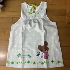 保育士　くまの学校エプロン