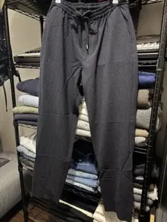 BEAUTY&YOUTH ネイビーストライプパンツ