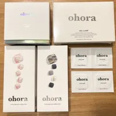【新品/訳アリ】ohora オホーラ 5点セット/ ジェルネイルシート他