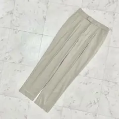 美品　INDIVI インディヴィ　パンツ　ストレッチ　グレー　カーキ　36のサムネイル