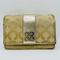 卍*様 coach★コーチ　二つ折り財布　レディース