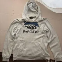 BEAMS T We Made It! グレー パーカー L
