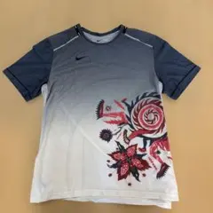 Nike DRI-FIT M Tシャツ グレー/ネイビー