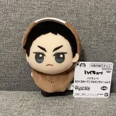 ハイキュー!! ちびぐるみ　アニマルポンチョ 赤葦京治　ぬいぐるみ