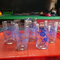 昭和レトロ グラス 5個