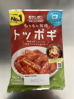 もちもち食感トッポギ 　モランボン　1袋のサムネイル