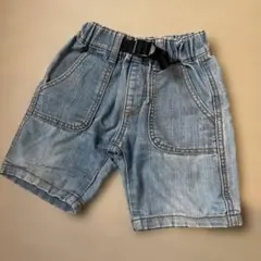 green label relaxing ハーフパンツ　デニムハーフパンツ