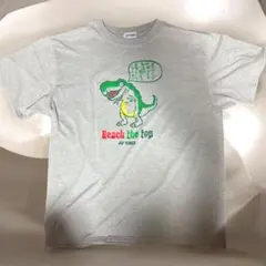 YONEX 恐竜イラスト Tシャツ グレー テニス バトミントン