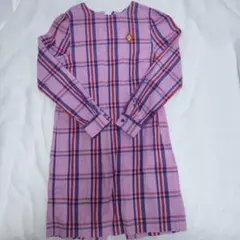 THE ANIMALS OBSERVATORY チェック柄ワンピース