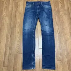 ⁠ブラックレーベル　クレストブリッジ　カイハラ製 セルビッジデニム　赤耳　73⁠のサムネイル