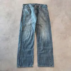 リーバイス569 Levis W33 ブルーデニム 青 古着 ボトム 19354
