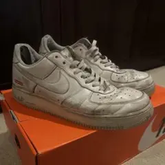 【最終値下げ】みた やん様専用 エアフォース1 × supreme ホワイト