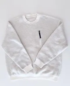 ボアトレーナー　ホワイト