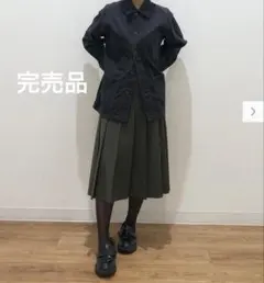 ユニクロ コーデュロイ カバーオール ジャケット ダークグレー
