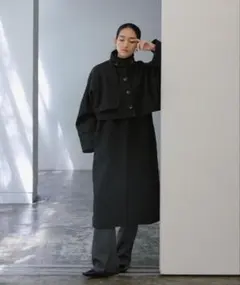 select MOCA 3wayレイヤードオーバーステンカラーコート