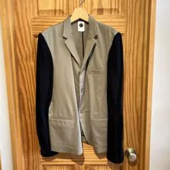 AssemblyNewYork3ボタンテーラードジャケット　ベージュ　ブラック